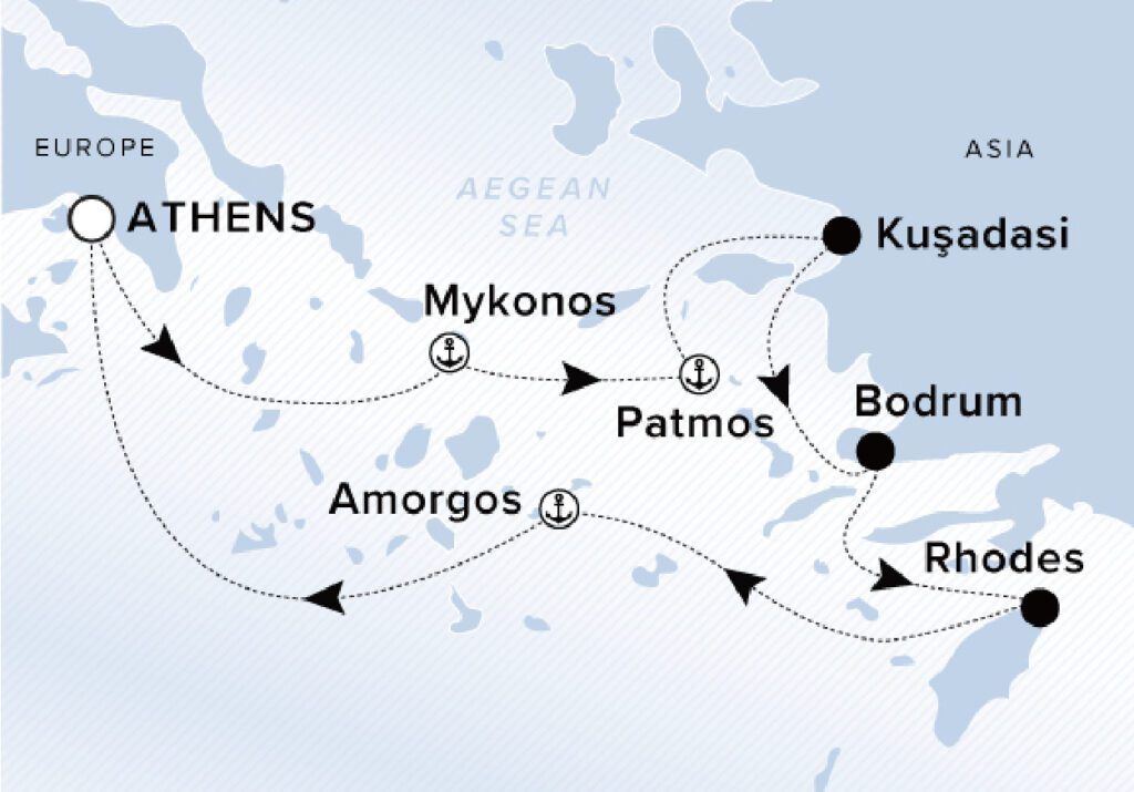 鷹飛國際旅行社 Infinity Tour | 地中海 | 雅典/雅典 ATHENS (PIRAEUS) / ATHENS (PIRAEUS)